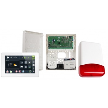 ZESTAW ALARMOWY SATEL INTEGRA 64 + INT-TSI-W + OPU-3P + AWT682 + 17Ah + SYRENA TI700